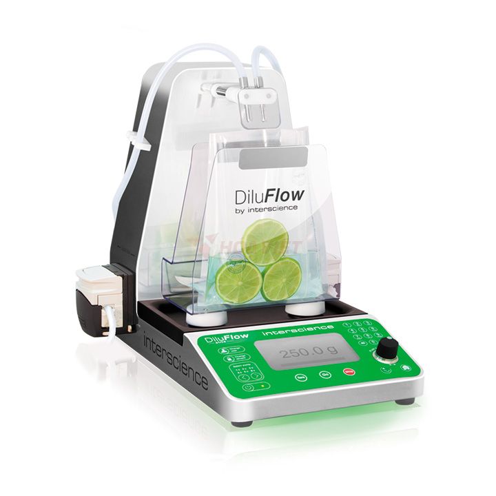 Máy pha loãng theo trọng lượng INTERSCIENCE DiluFlow Elite 5kg Bơm đôi