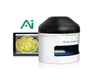 Máy đếm khuẩn lạc tự động tích hợp trí tuệ nhân tạo INTERSCIENCE Scan3000 Ai
