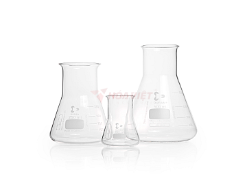 Bình tam giác DURAN® cổ rộng có vạch chia 300 ml (Erlenmeyer Flask)