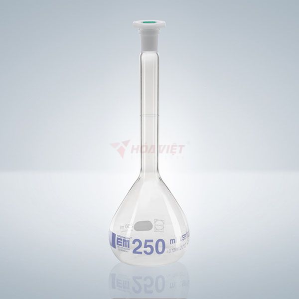 Bình định mức thủy tinh Hirschmann 1000ml class A