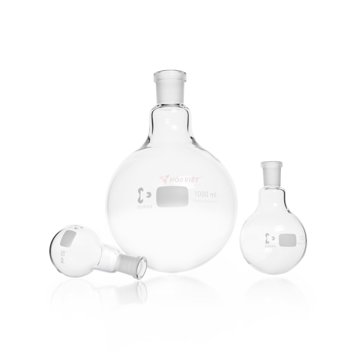 Bình cầu đáy tròn DURAN® 250 ml cổ nhám NS 24/29 – Round Bottom Flask Bình cầu đáy tròn DURAN® 250 ml cổ nhám NS 24/29 – Round Bottom Flask