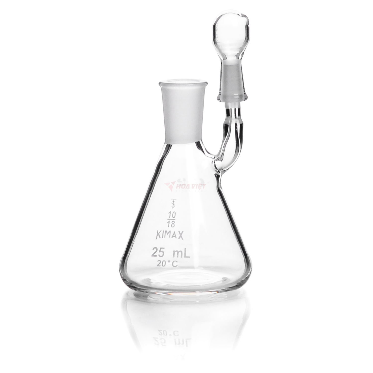 Bình đo tỷ trọng thủy tinh Kimble-DWK 50ml có nhiệt kế