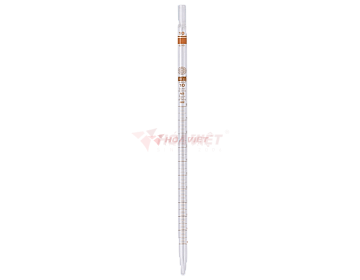 Ống hút thẳng thủy tinh Hirschmann 5ml : 0.05 class AS