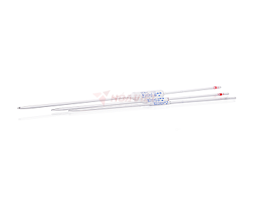 Pipet bầu thủy tinh 30 ml Class AS, vạch xanh, có chứng nhận lô – Volumetric Pipette