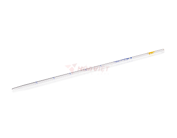 Pipet chia độ thủy tinh 0.5 ml Class AS, vạch xanh, Type 1, có chứng chỉ lô