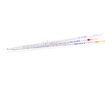 Pipet chia độ thủy tinh 1 ml Class AS, vạch xanh, Type 1, có chứng chỉ lô