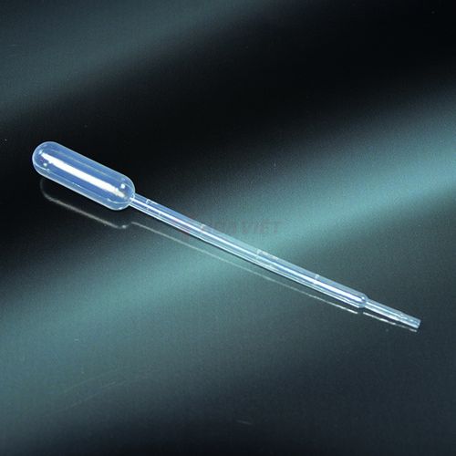 Ống hút pasteur nhựa PET Aptaca 1ml tiệt trùng 1 cái/gói
