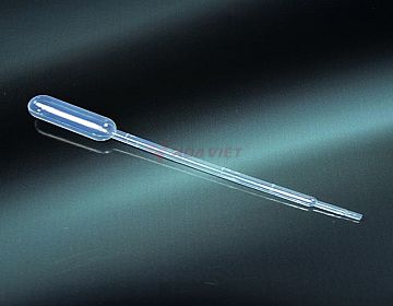 Ống hút pasteur nhựa PET Aptaca 1ml tiệt trùng 1 cái/gói