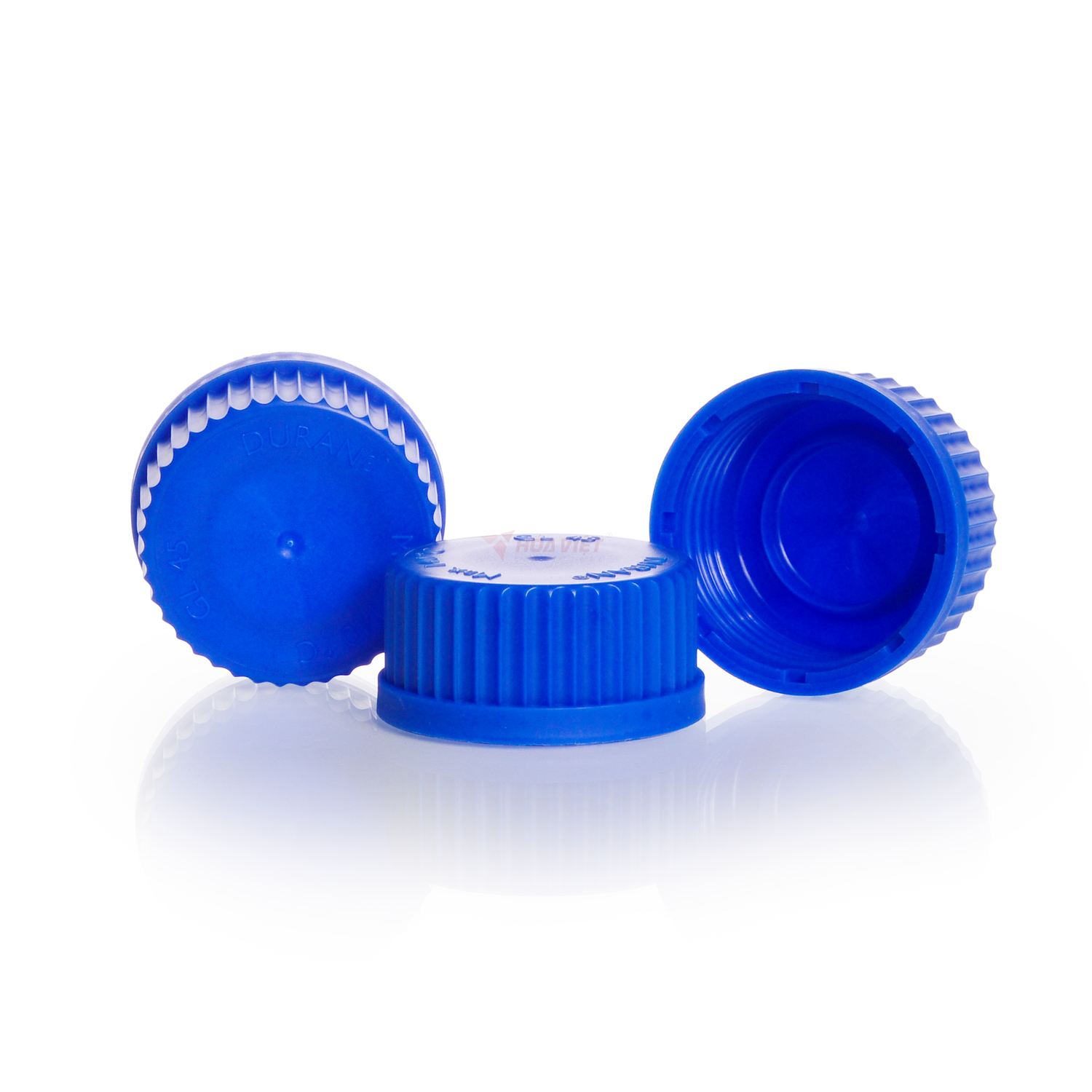 Nắp Vặn DURAN GL45 PP Xanh Có Gioăng Lip Seal Cho Chai Thủy Tinh Phòng Thí Nghiệm Nắp Vặn DURAN GL45 PP Xanh Có Gioăng Lip Seal Cho Chai Thủy Tinh Phòng Thí Nghiệm