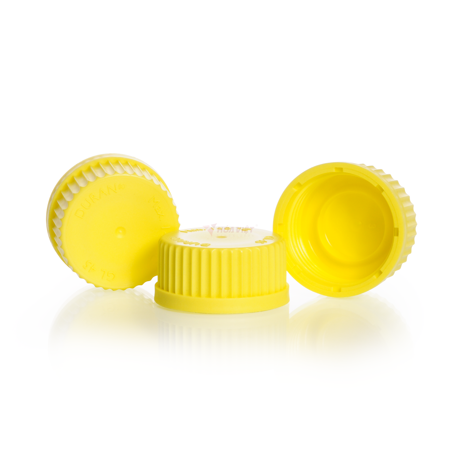 Nắp vặn GL45 có gioăng kín DURAN PP màu vàng – Screw Cap cho chai thủy tinh phòng thí nghiệm Nắp vặn GL45 có gioăng kín DURAN PP màu vàng – Screw Cap cho chai thủy tinh phòng thí nghiệm