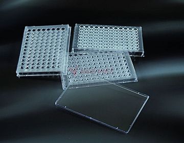 Nắp đĩa lấy mẫu 96 giếng Aptaca 86x128mm tiệt trùng