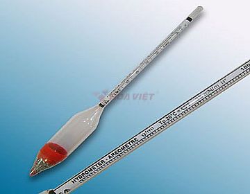 Tỷ trọng kế Alla 0.850 - 0.950: 0.001 g/ml Tp 20°C