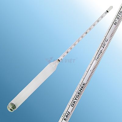 Tỷ trọng kế đo nước oxy hóa Alla 0 - 130: 1%