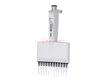 Dụng cụ hút mẫu micropipette Hirschmann 0.5-10ul 12 kênh