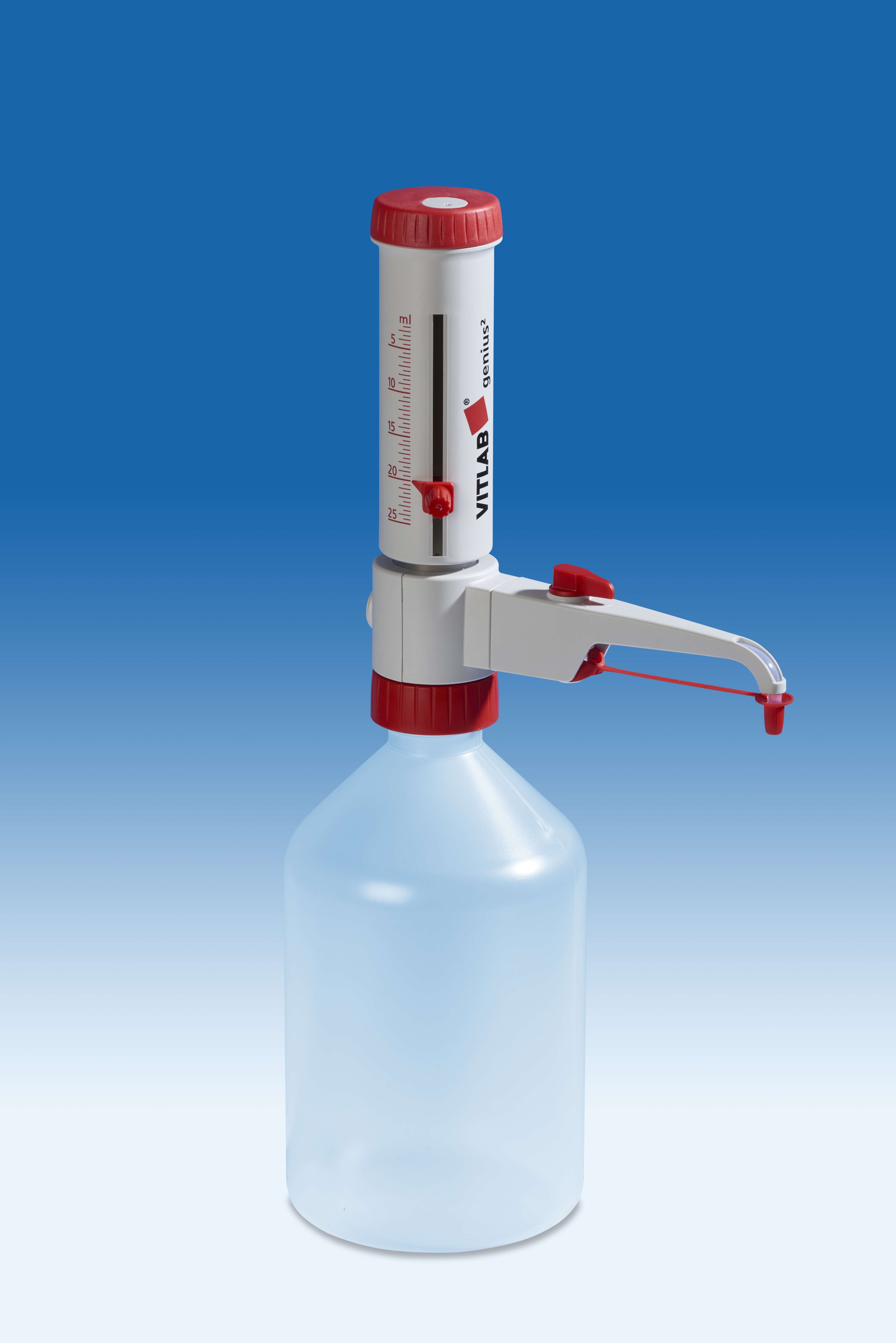 Ống định lượng Dispenser Vitlab genius² 5.0-50.0ml/ 1ml