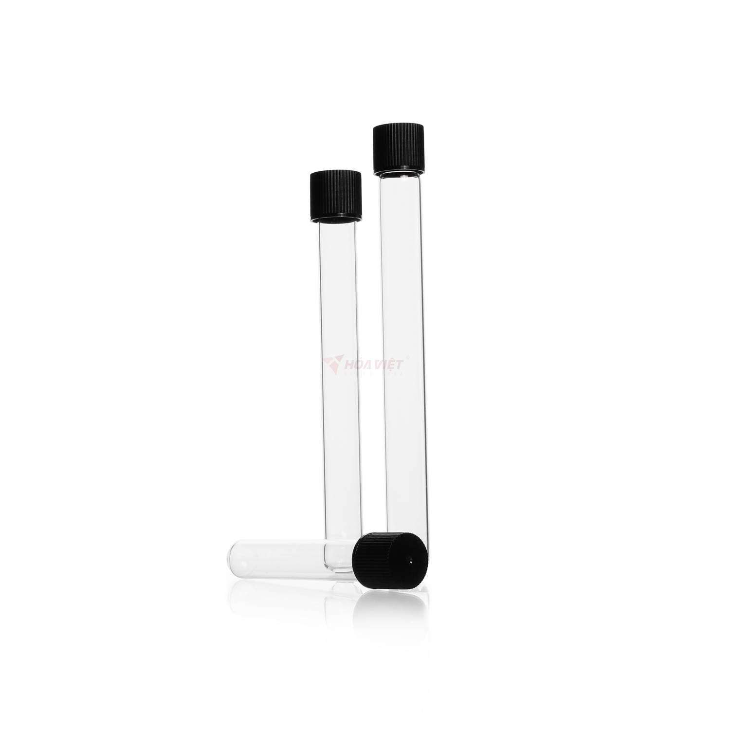 Ống nghiệm nuôi cấy dùng một lần 12 × 100 mm, nắp vặn GL14, có gioăng cao su – Disposable Culture Tube