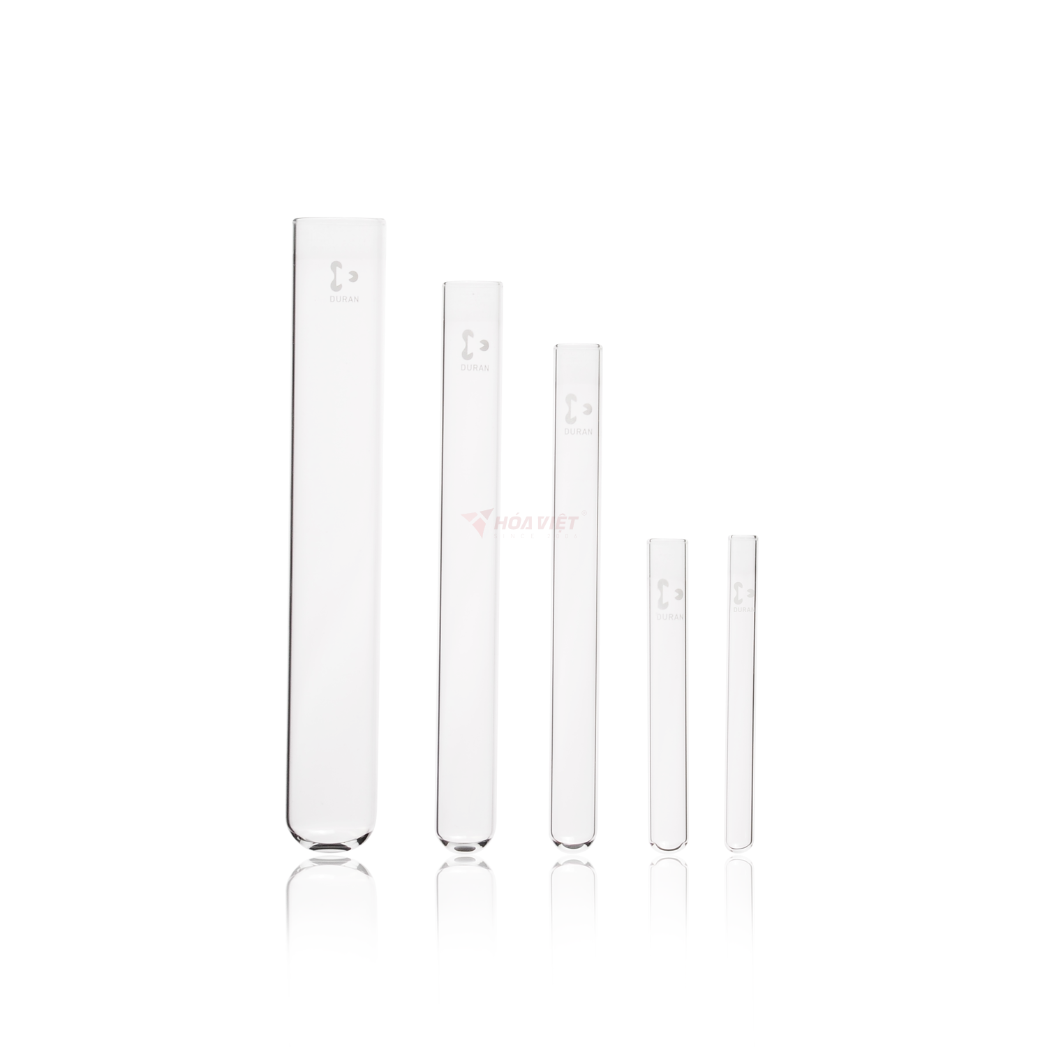 Ống nghiệm thủy tinh DURAN® 16 × 160 mm, 21 ml, không vành – Test Tube