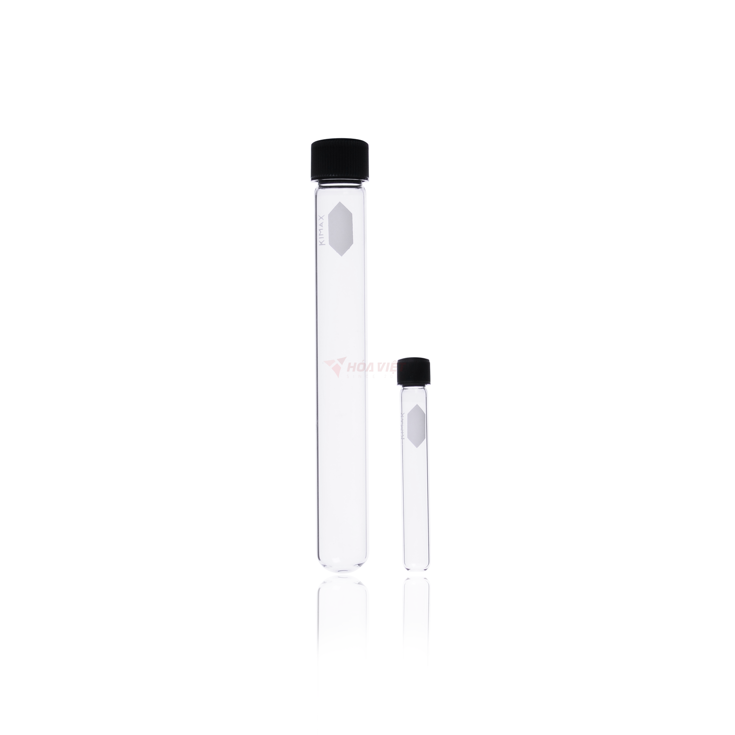 Ống nghiệm thủy tinh Kimble-DWK 16x125mm nắp vặn đen