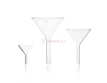 Phễu thủy tinh DURAN® Ø80 mm, cuống ngắn