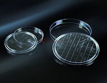 Đĩa petri nhựa Aptaca 55mm tiệt trùng kẻ sọc