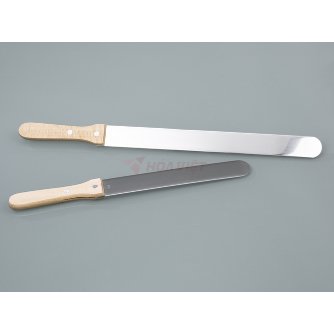 Dụng cụ lấy mẫu Burkle Spatula cán gỗ 300mm Dụng cụ lấy mẫu Burkle Spatula cán gỗ 300mm