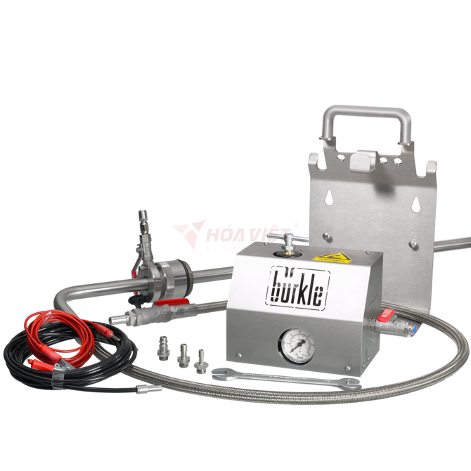 Hệ thống rút dung môi Burkle ống xả mềm