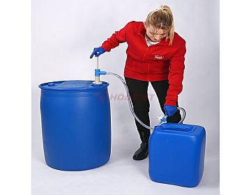 Bơm thùng Burkle PP dài 50cm có khóa