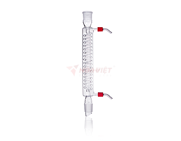 Ống sinh hàn xoắn DURAN® NS 29/32, dài áo nước 300 mm, đầu nối ống nước vặn ren