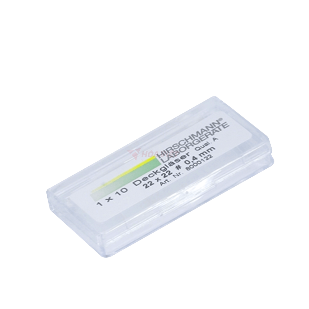 Phiến kính thủy tinh Hirschmann 22x22mm 200 cái/hộp Phiến kính thủy tinh Hirschmann 22x22mm 200 cái/hộp