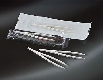 Nhíp nhựa ABS Aptaca 124mm tiệt trùng 1 cái/gói