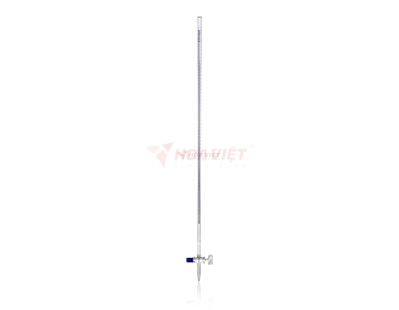 Buret thủy tinh DURAN® 10 ml Class AS, khóa thẳng – Burette