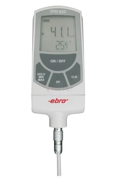 Máy đo nhiệt độ và độ ẩm EBRO TFH 620 + TPH 100 Máy đo nhiệt độ và độ ẩm EBRO TFH 620 + TPH 100