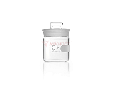Lọ cân mẫu DURAN® 20 ml, dạng cao, nút mài có tay cầm (32 × 50 mm)
