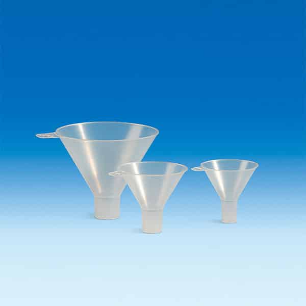 Phễu nhựa lọc bột PP Phễu nhựa PP lọc bột Ø 80 mm, dài 75 mm – Mã: 70894