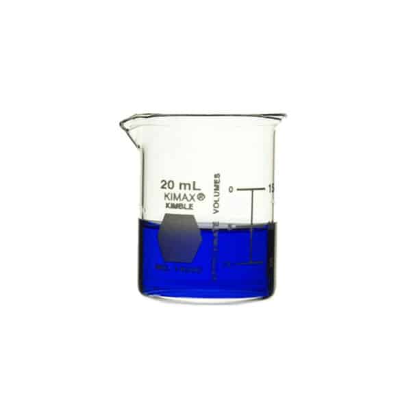 cốc thấp thành 14000-20 Cốc thấp thành 20ml – Mã:14000-20